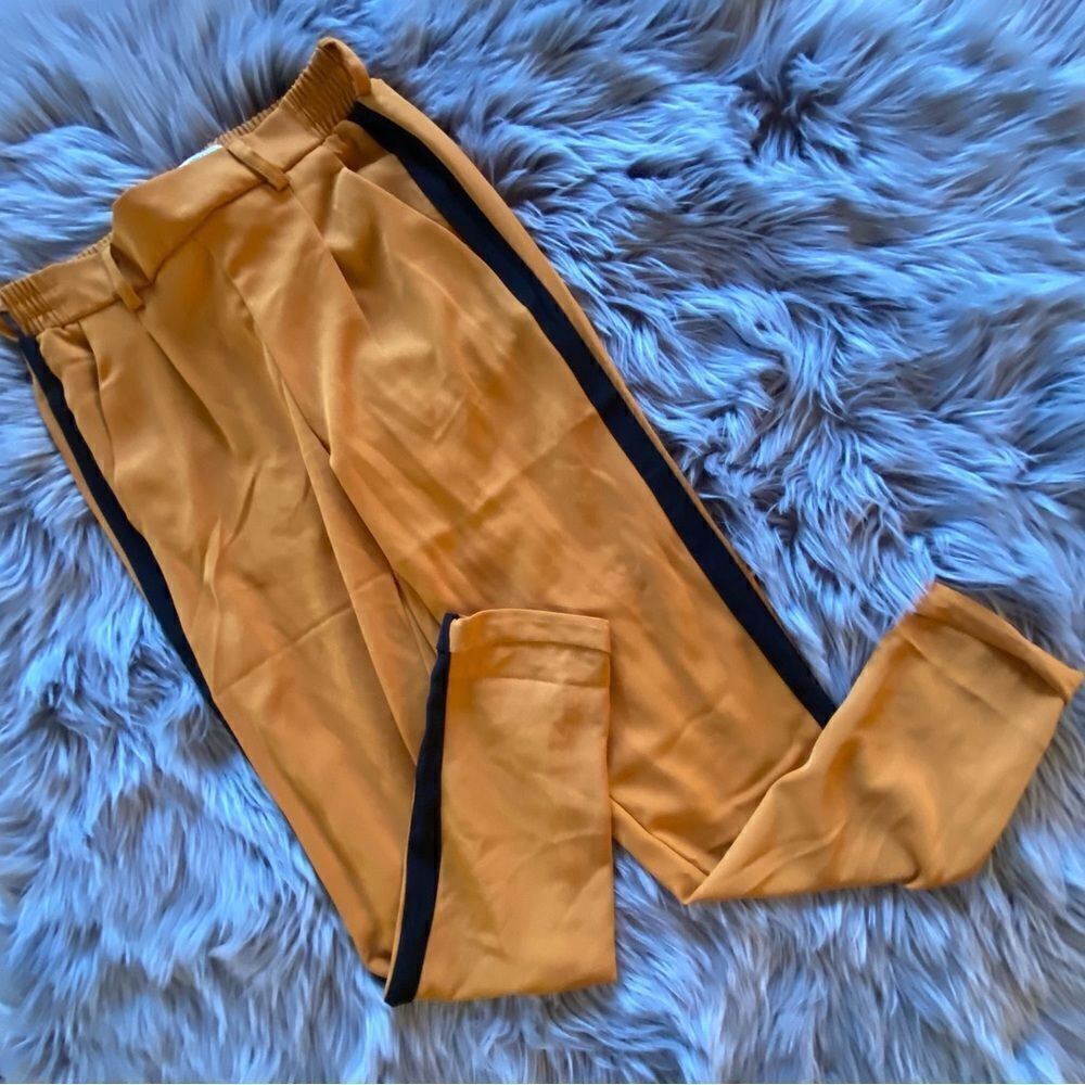 Harmony+Havoc Mustard Slacks, 3